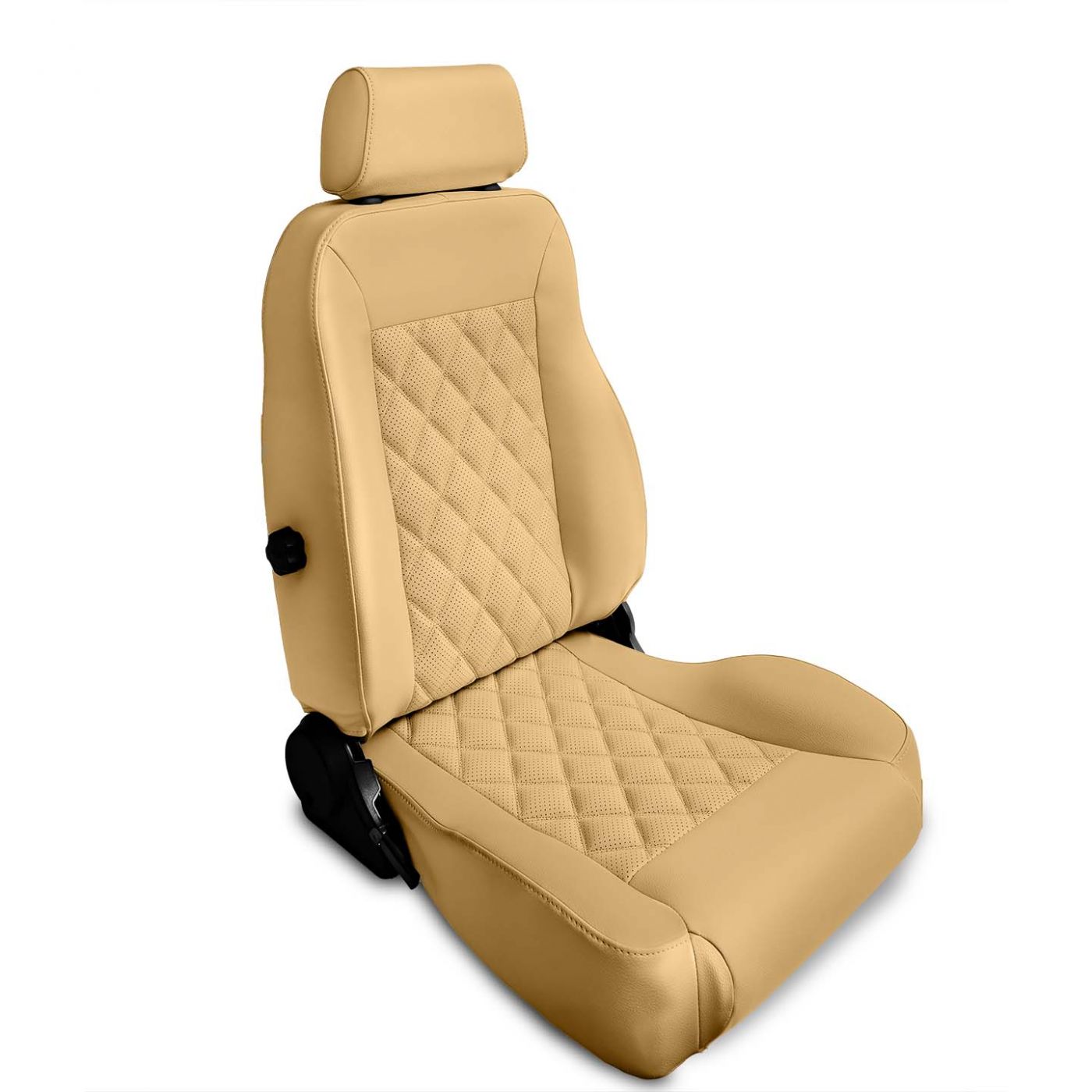 Caballo Classic Bucket Seats | Cashew | Diamond Stitch