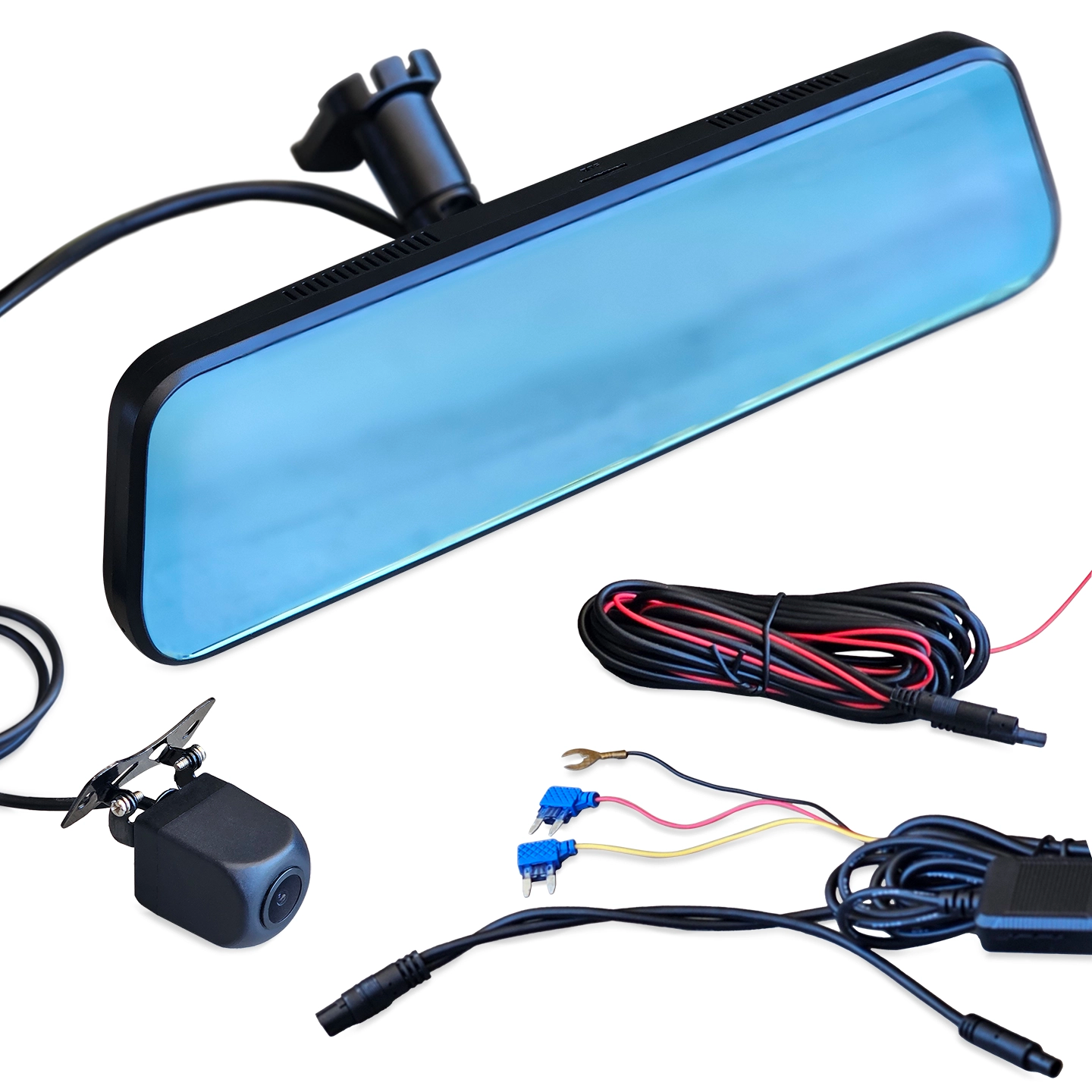 LucentVue 4K Smart Rearview Mirror Dashcam (Universal)