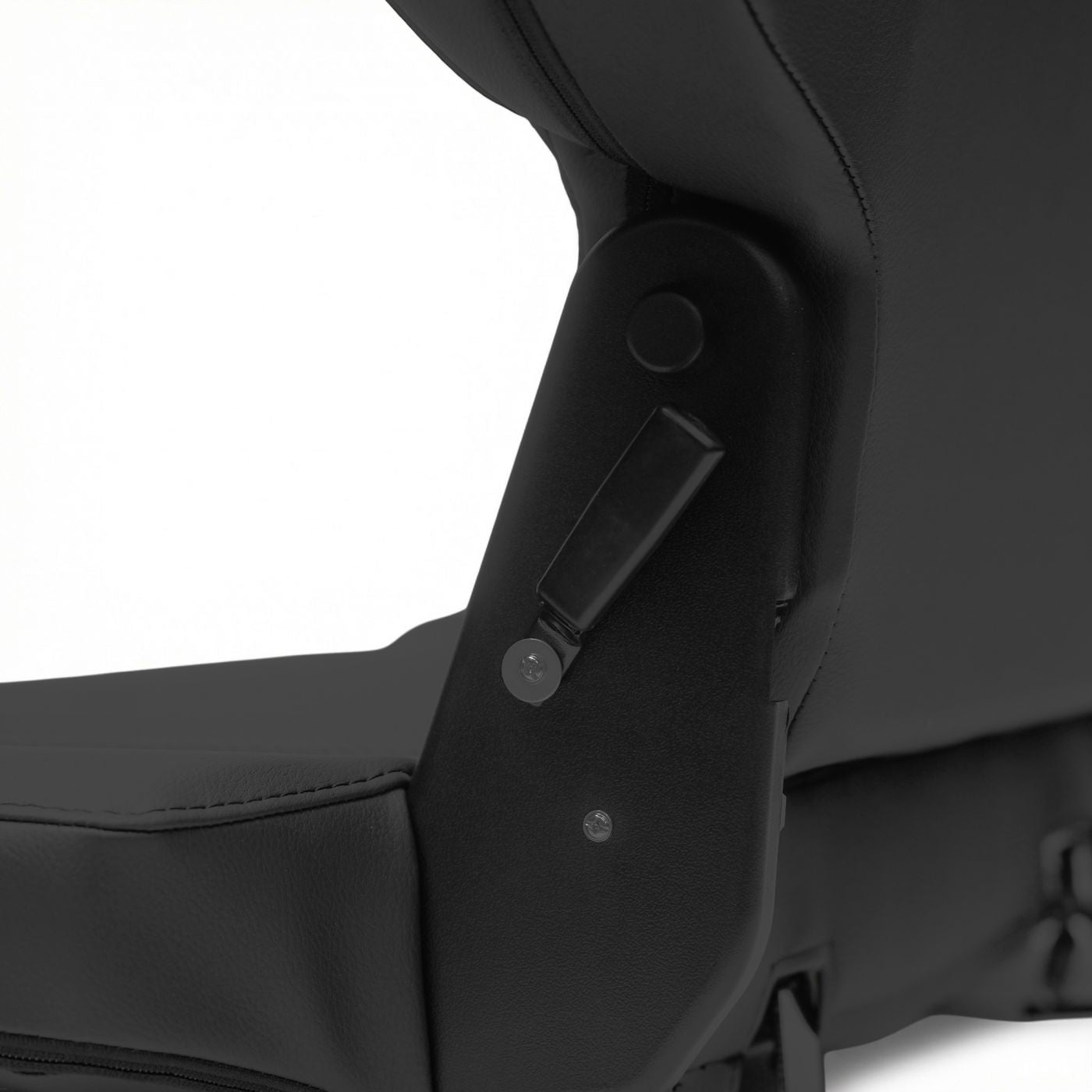 Caballo Classic Seats Kit | Front Buckets & Rear Bench | Rich Black | Vertical Pleats