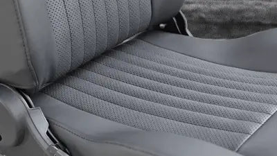 Caballo Classic Black Pleated Seats with Perforation