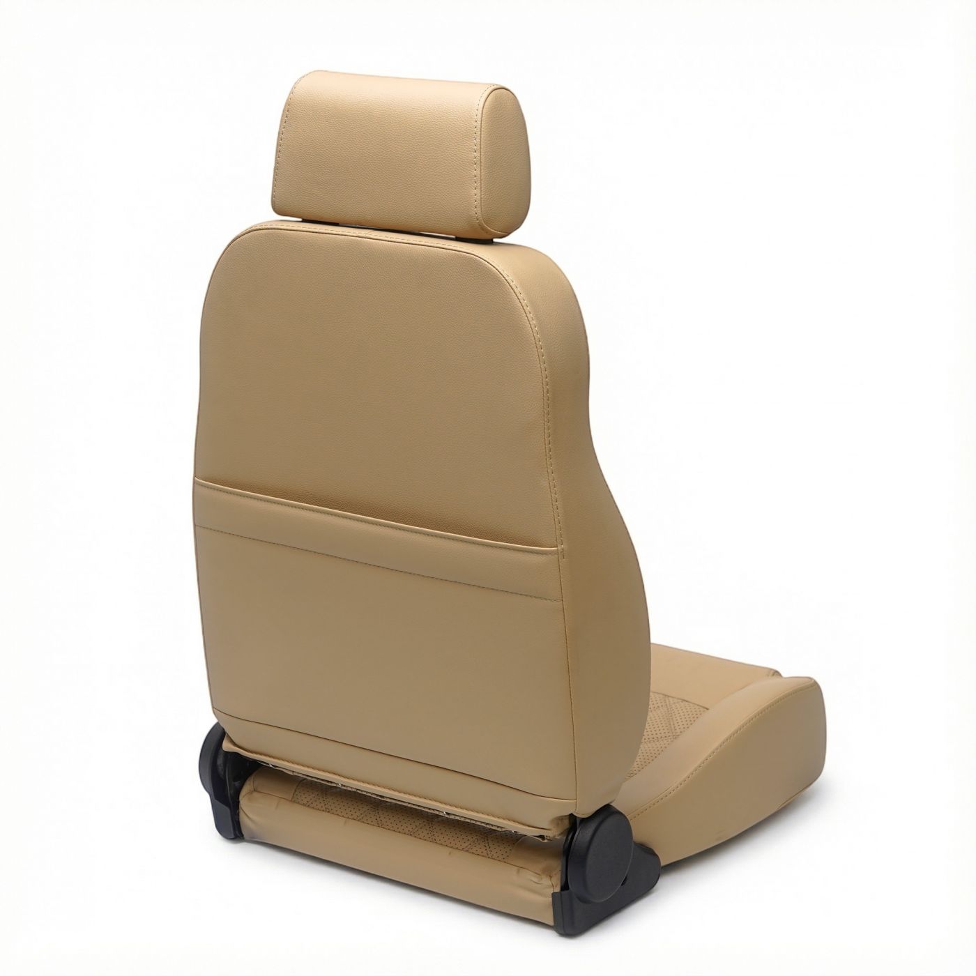 Caballo Classic Seats Kit | Front Buckets & Rear Bench | Cashew | Diamond Stitch