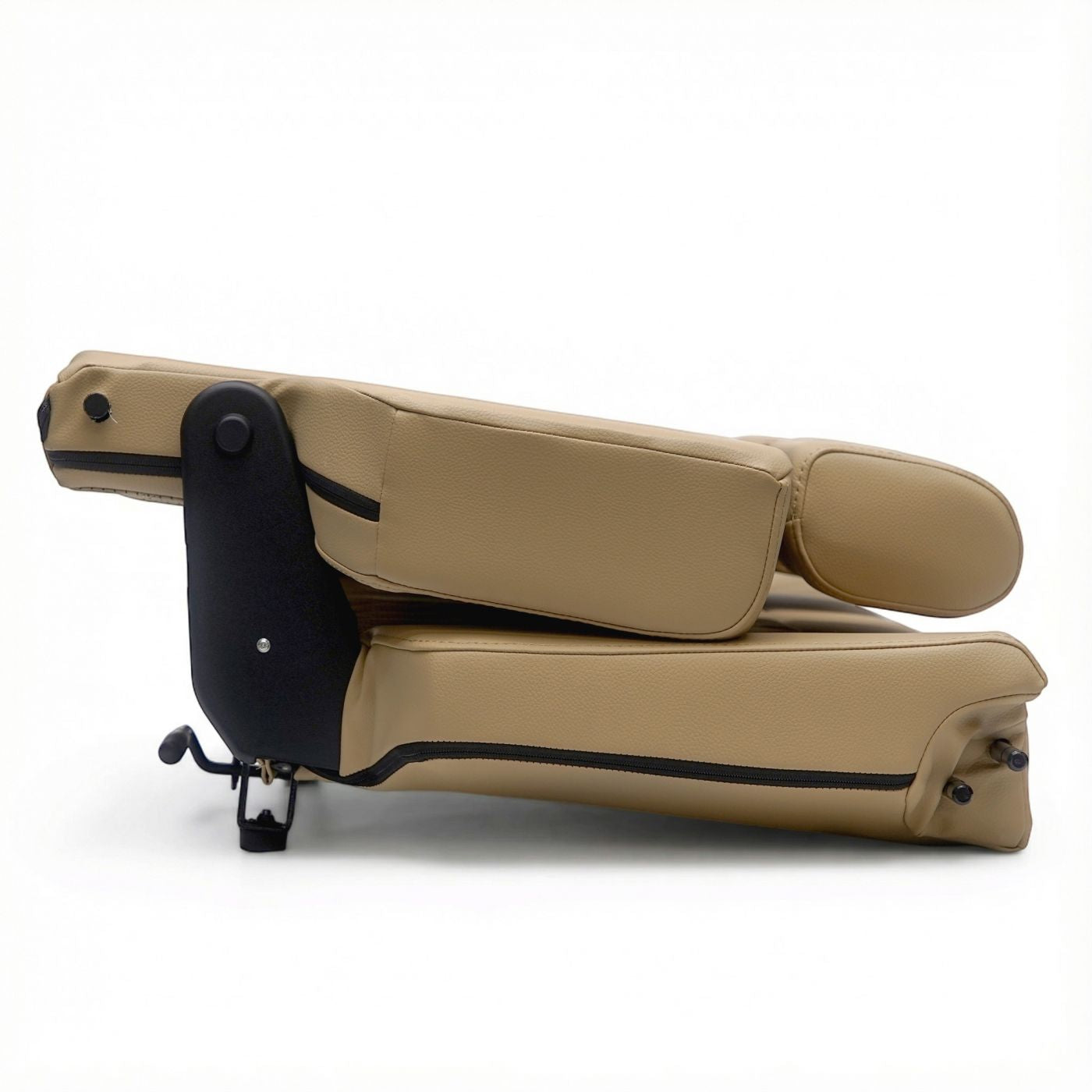 Caballo Classic Seats Kit | Front Buckets & Rear Bench | Cashew | Diamond Stitch