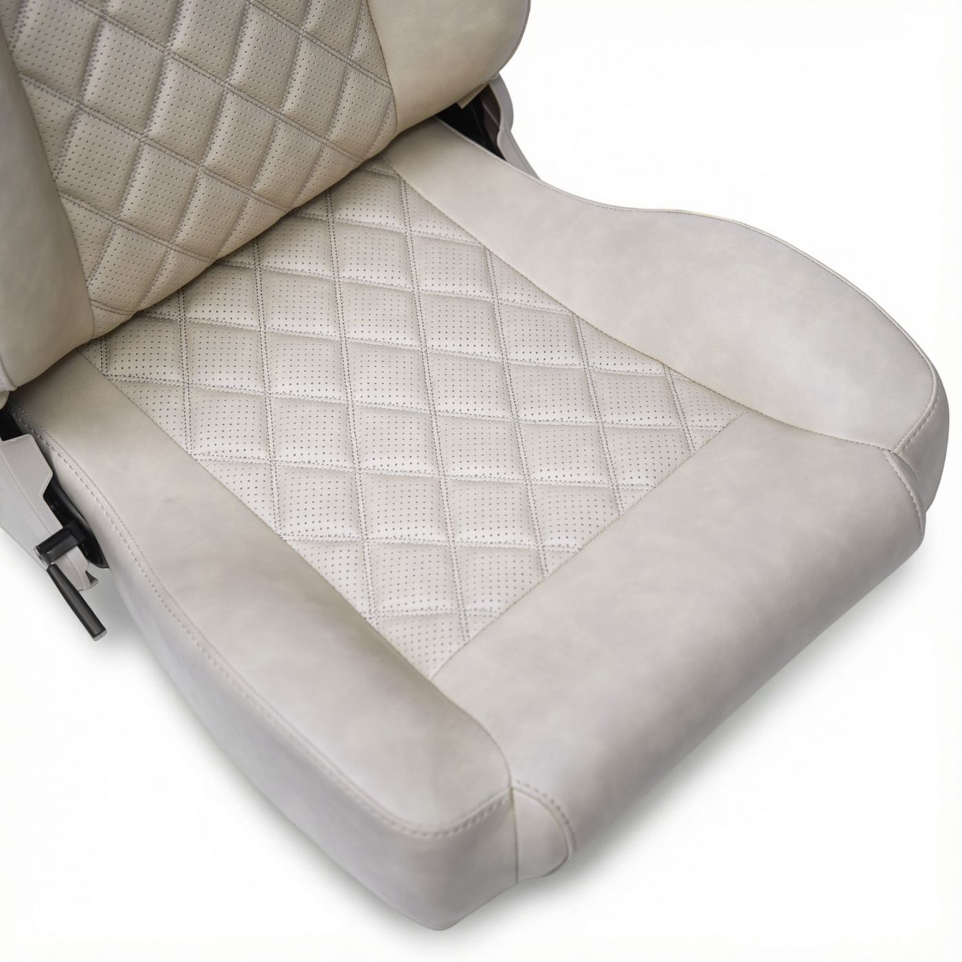 Caballo Classic Seats Kit | Front Buckets & Rear Bench | Sandstone | Diamond Stitch