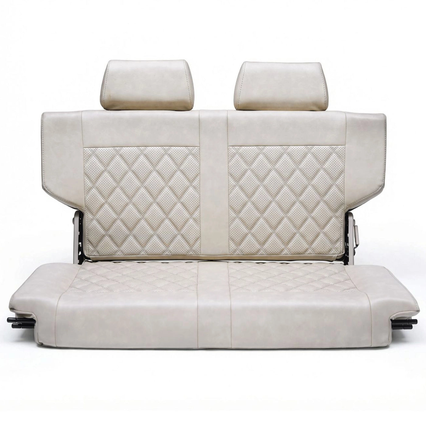 Caballo Classic Seats Kit | Front Buckets & Rear Bench | Sandstone | Diamond Stitch
