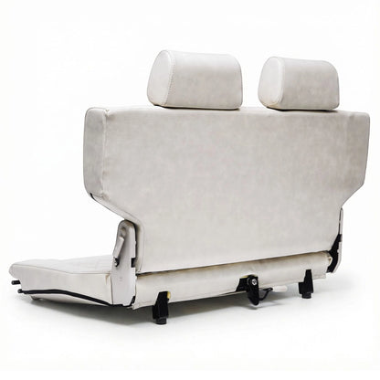 Caballo Classic Seats Kit | Front Buckets & Rear Bench | Sandstone | Diamond Stitch