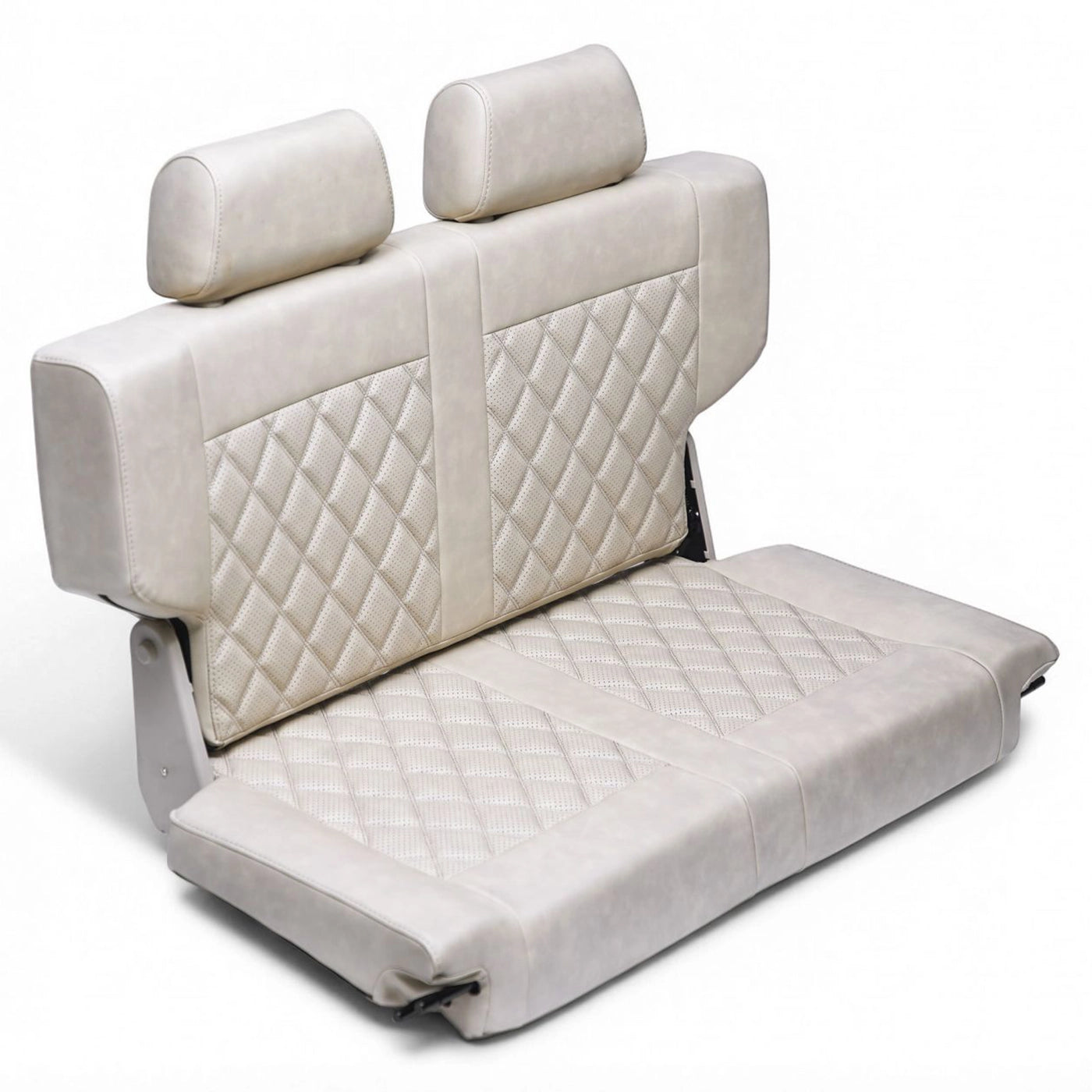 Caballo Classic Seats Kit | Front Buckets & Rear Bench | Sandstone | Diamond Stitch