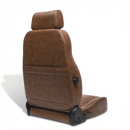 Caballo Classic Seats Kit | Front Buckets & Rear Bench | Whiskey | Diamond Stitch