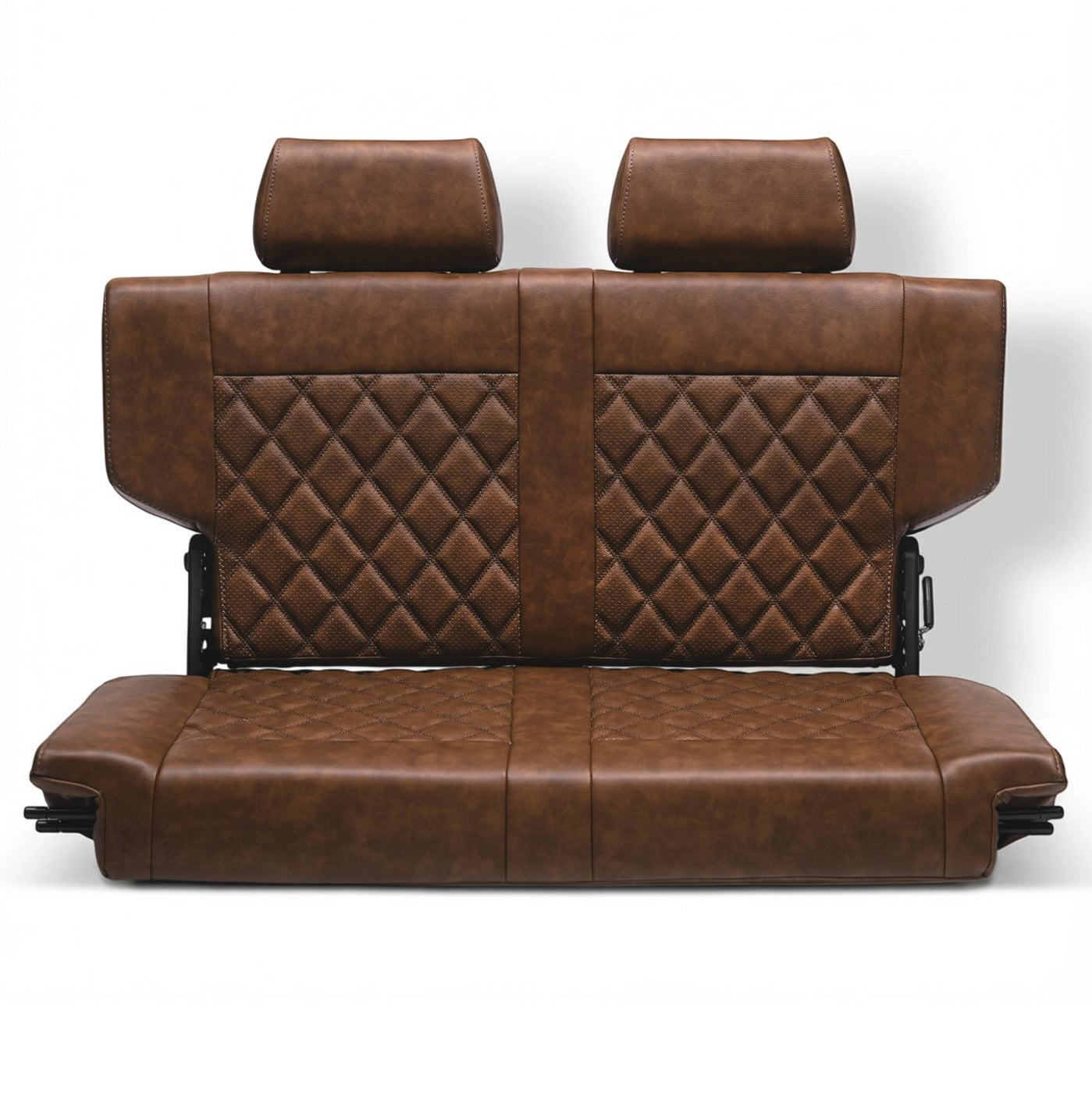 Caballo Classic Seats Kit | Front Buckets & Rear Bench | Whiskey | Diamond Stitch